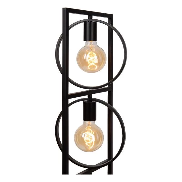 Lucide SUUS - Floor lamp - 3xE27 - Black - detail 4